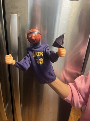 Vintage Hilco Whomp-It Team Booster Mechanical Puppet Los Angeles Lakers