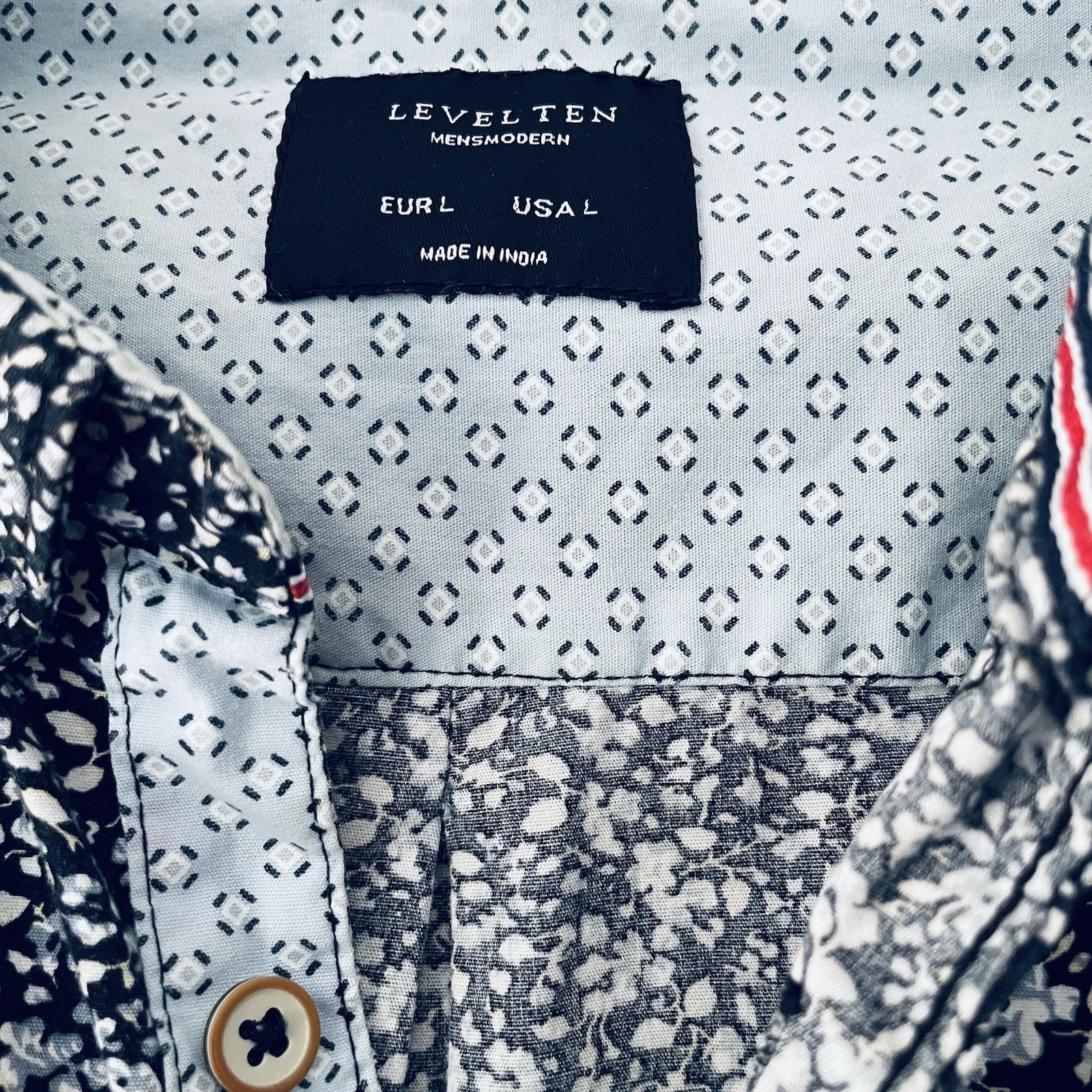 Level Ten Authentically Crafted Men Large Blue Pr… - image 5