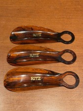 Lot Of 3 Vintage Ritz Carlton Shoe Horns 5