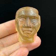 Lovely Ancient Roman Inspired Crystal Solider Head Statue