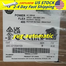 22C-D105A103 Brand New Allen-Bradley 3-Phase 480V Industrial VFD
