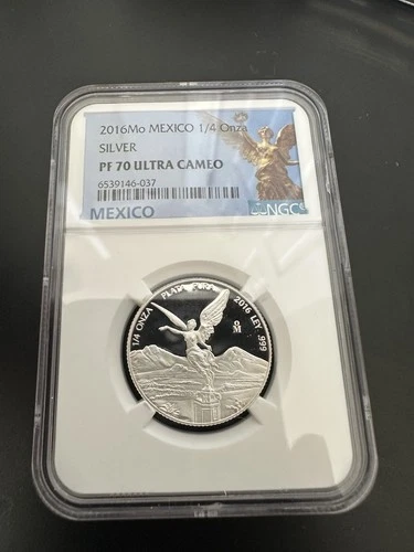 2017-1/2 oz PF70 Ultra Cameo-Libertad .999 Silver Coin NGC-Mexico Onza Gift🇲🇽