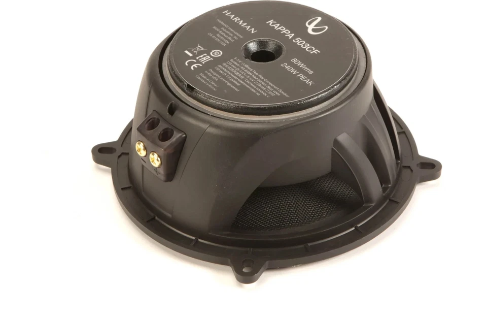 Infinity KAPPA503CF Kappa Series 110W 2-Way 5.25” Car Component Speaker System - Image 2 of 4
