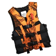 Fishing Life Jacket Water Sports Floatation Vest Adults Children Buoyancy FSMO