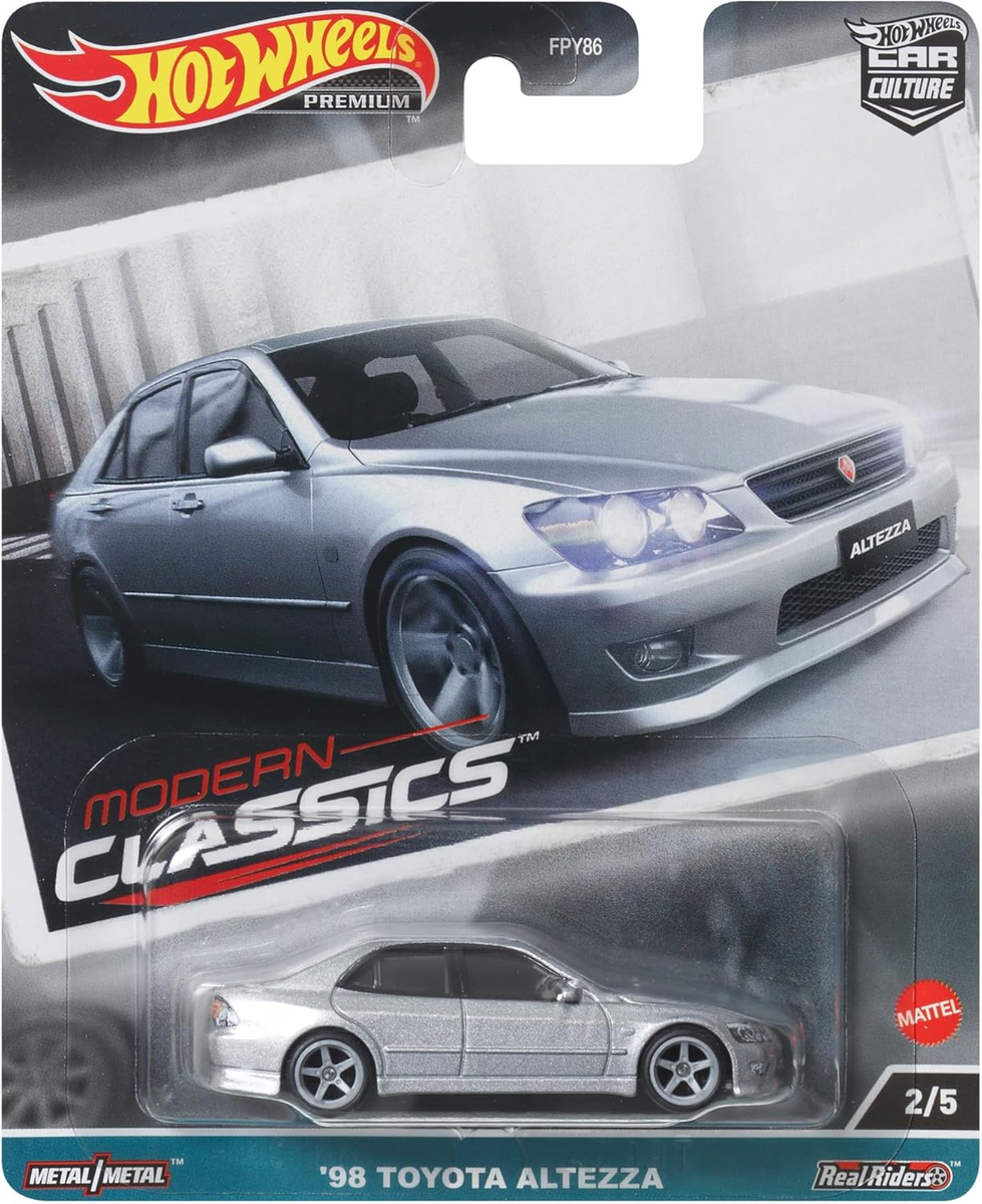 TOYOTA ALTEZZA ミニカー Hot Wheels Car Culture Modern Classics HKC66 1998 TOYOTA ALTEZZA 1