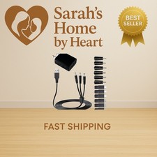 Dog Shock Collar Charger, 12-in-1 Training Collar USB Charging Cable Compatib...