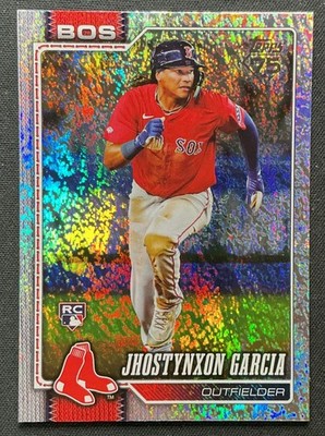 2026 Topps Series 1 Jhostynxon Garcia #316 Rookie Sand Glitter Foil Red Sox