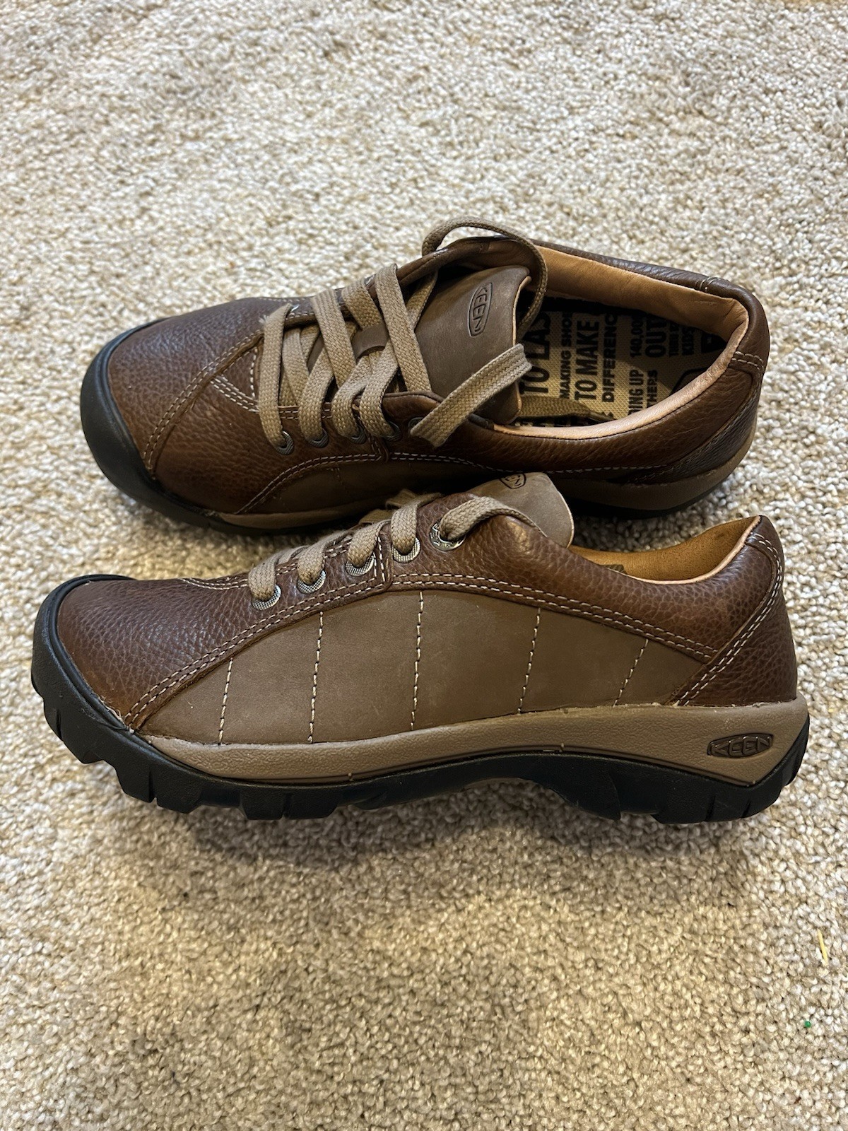 Keen Scarpe Donna 8 Presidio Oxford Marrone Scuro
