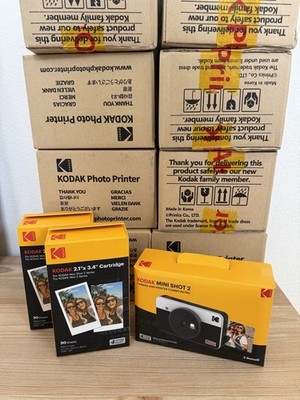 Kodak Mini Shot 2 Retro C210R Instant Camera & Photo Printer Combo 60 Sheets NEW