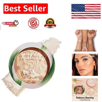 Cruelty-Free Multi-Use Pressed Powder with Murumuru Butter for All Skin Types