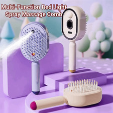 Anti-Frizz Large Tank Red Light Spray Massage Comb  Household