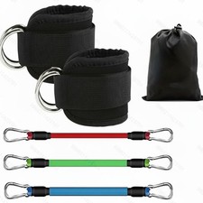 Ankle Resistance Bands with Cuffs Leg Resistance Bands Workout Resistance Bands