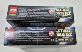 NOT MINT LEGO Star Wars Final Duel I and II 7200 and 7201 New Sealed 2002