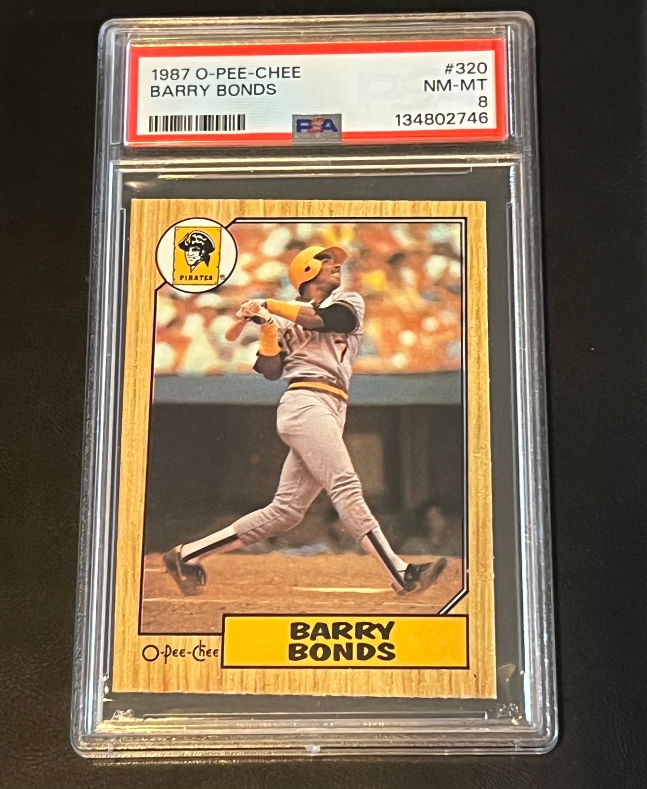 PRICE!!! ~ 1987 O-Pee-Chee - Barry Bonds #320 (RC) ROOKIE ~ PSA 8 NM-MT!