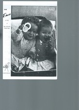 BABYS STRICKJACKEN 4-LAGIG 18,5 - 21,5 IN BRUSTUMFANG von EMU 8146 AKZEPTABLER ZUSTAND.