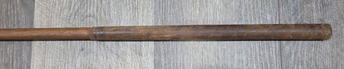 Antiguo Club de Golf Vintage Alex Chisholm Ranura Profunda Sello Malvado Varilla Madera Nogal - Imagen 13 de 15