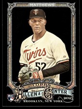 Zebby Matthews 2025 Topps Allen & Ginter X #235 RC Minnesota Twins Baseball Card