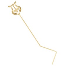 Metal Music Book Clip for Performance - Gold Piano Sheet Music Holder Clip Page