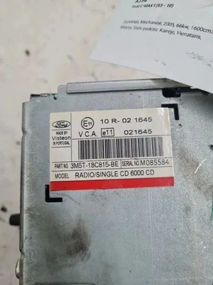 FORD C-MAX DM2 Musik-Player mit GPS 3M5T18C815BE 1.60 Diesel 66kw 2005 33285257 - Bild 1 von 4