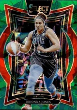 2025 Panini Select WNBA Brionna Jones #18 Green Ice Prizm