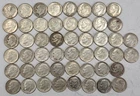 Roll of 50 Silver Roosevelt Dimes $5 Face Value 90% Silver Coins Mixed Dates