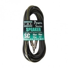 CBI Cables CBI SC Heavy Duty 14 Gauge 1/4" to 1/4" Speaker Cable, 20 Feet