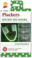 Plackers Grind No More Night Guard, Nighttime Protection for 16 Count, Clear 