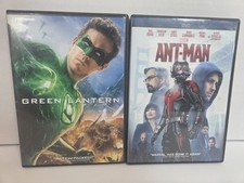 (Lot Of 2) Green Lantern And Ant-Man DVDs Ryan Reynolds Paul Rudd Blake Lively 