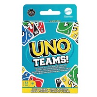 Mattel Games HXT58 Uno Teams Kartenspiel Mehrfarbig