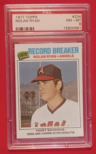 1977 Topps - PSA 8 Nolan Ryan #234