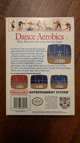 Dance Aerobics (NIntendo, NES, 1989) Authentic & Complete