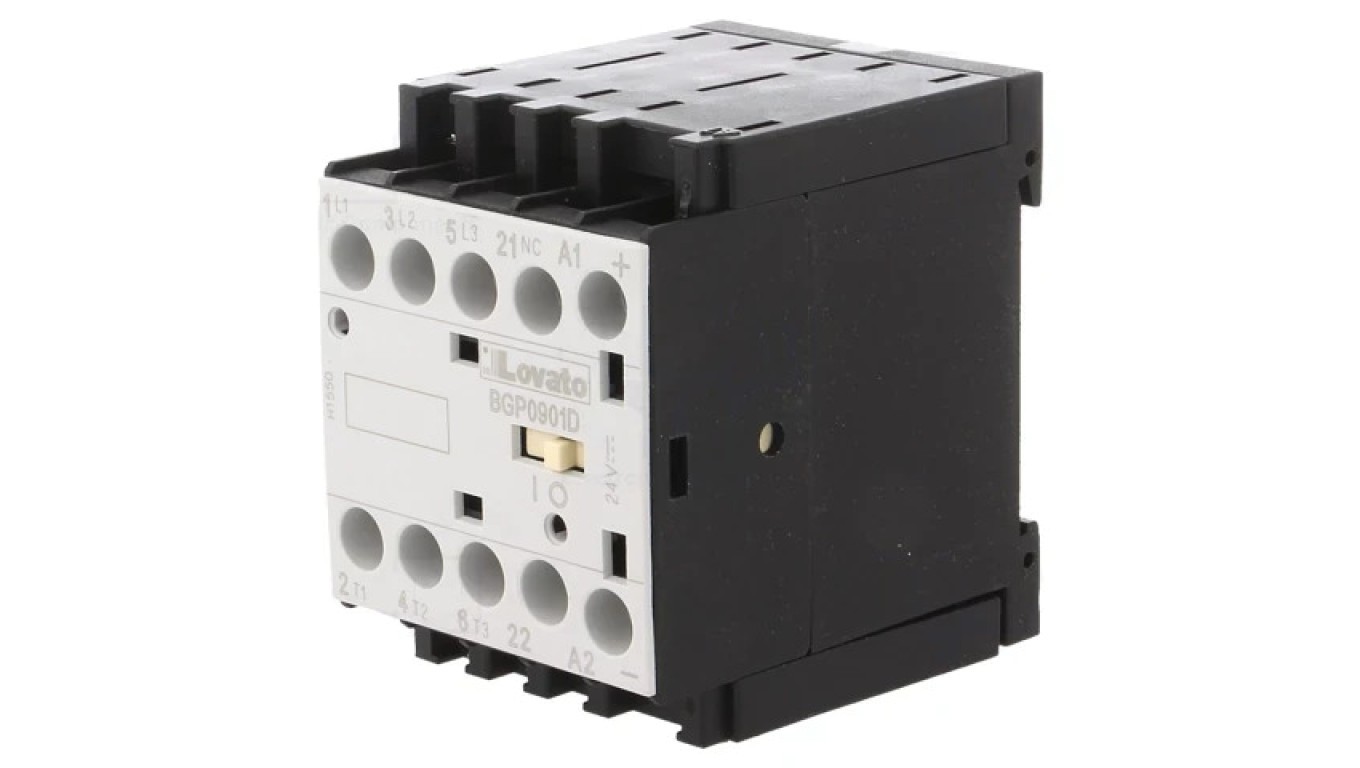 Contactors 3 Pole NO x3 Auxiliary Contacts: NC 11BGP0901D024