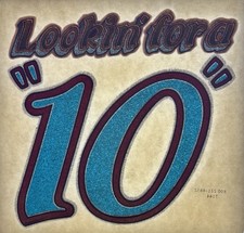Original Vintage 1979 Lookin For A 10 Glitter Iron On Transfer