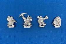 Warhammer Metal Dwarf 4X DRUNKEN DWARF