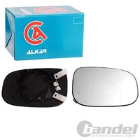 Alkar Spiegelglas AsphÄRisch Beheizbar Rechts Passend FüR Volvo C30 C70 S40 S60