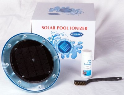 Pool Solar Ionisator Ionizer System reduziert den Chlorverbrauch um bis zu 80%