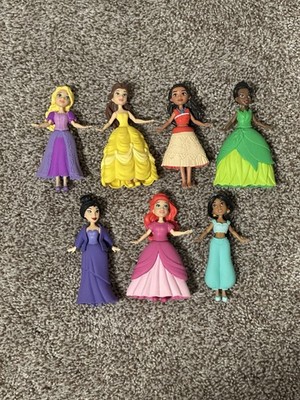 Disney Princess Secret Styles Palace Brights Collection Set Of 7 Silicone
