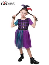 Harlequin Jester Costume - Size 9-10 Years - Rubies