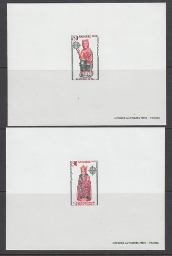 Francia Andorra 1974 Europa pruebas