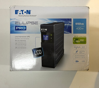 Eaton Ellipse PRO 650 USV 650 VA 400 W 4x Schuko USB Schwarz