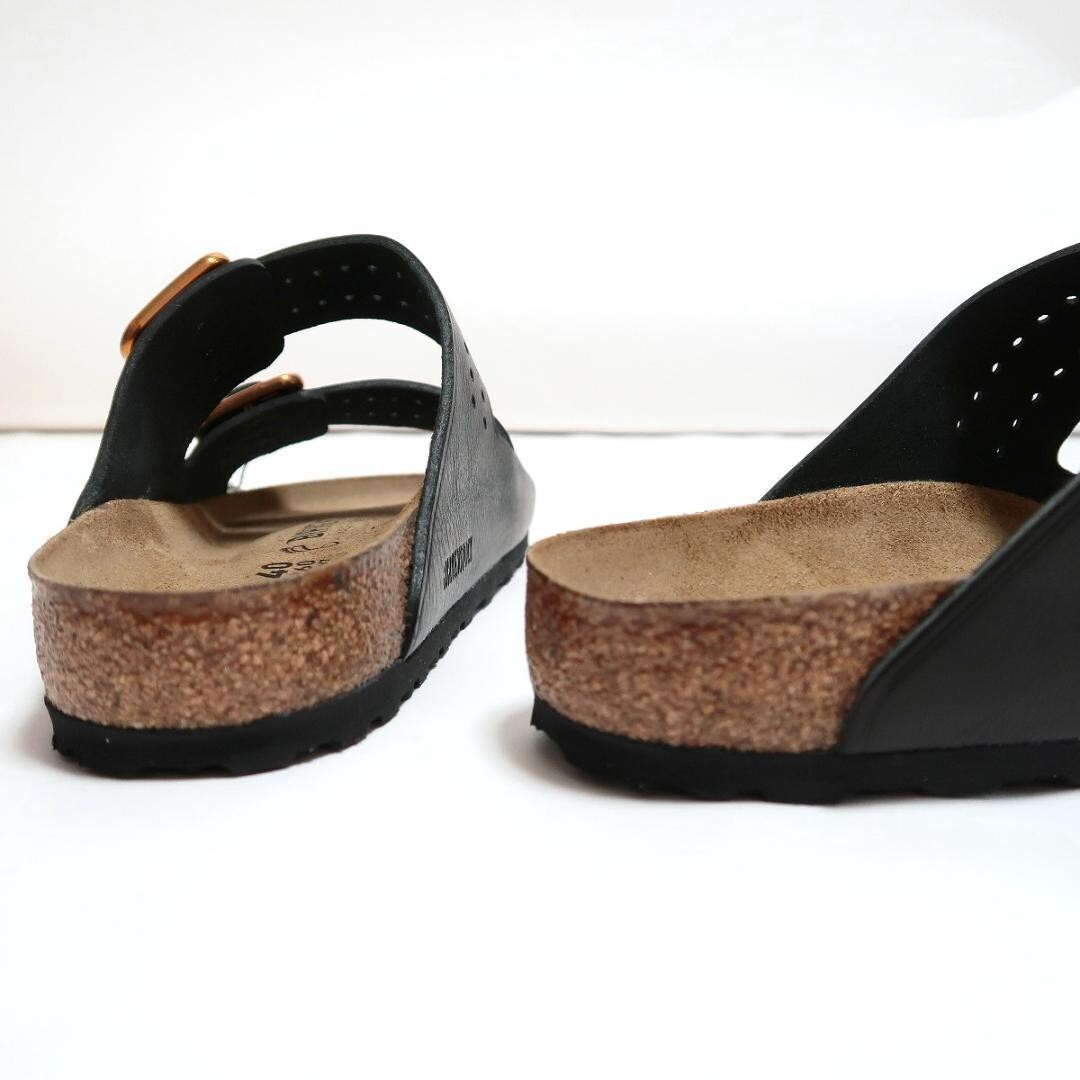 【未使用品】BIRKENSTOCK　ARIZONA Bold Gap Birkenstock Arizona Bold Gap sandal in black perforated