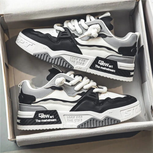 Men Running Shoes Men's Shoes Fashion Mens Sneakers Comfortable Soft Soled - Picture 25 of 25