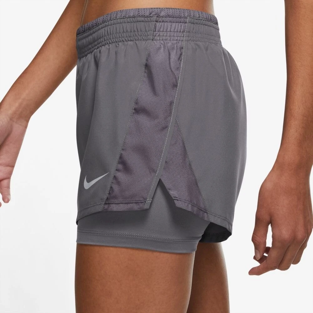 Nike womens 10k 2 in 1 running shorts cheap