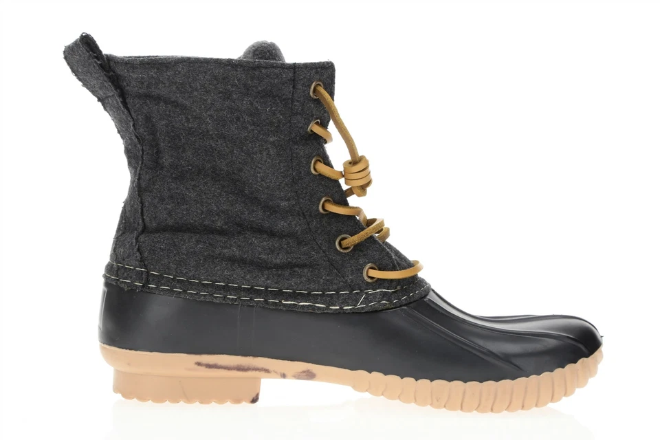 Botas impermeables STEVE MADDEN Dunklin 167483 gris/tela negra/goma talla 8 Foto 3 de 4
