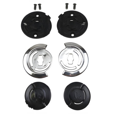 Montagesatz MT Helmets Visier V-32 Jarama silber