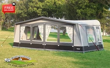 Camptech Buckingham Caravan Awning FULL SEASONAL Steel  28MM FRAME MODEL