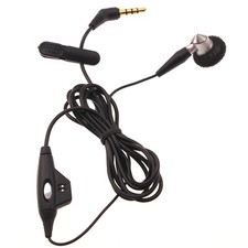 Wired Earphone Mono Headset Single Earbud 3.5mm Headphone for Cell Phones