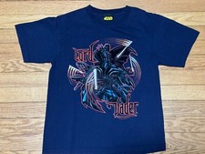 Vtg Y2K Star Wars Lord Vader Sith T-Shirt Size Youth L