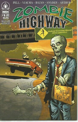 Zombie Highway #1-3 by Jason Pell & Roberto Viacava (Digital Webbing,2006)