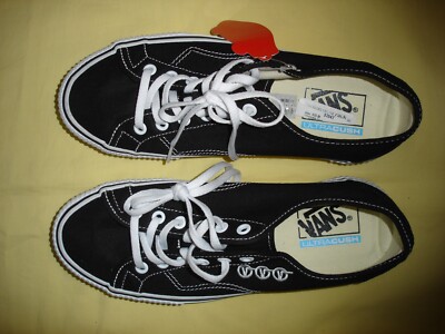 NWT New Vans Off the Wall Black White UltraCush Shoes US Men's 7.5, Women 9